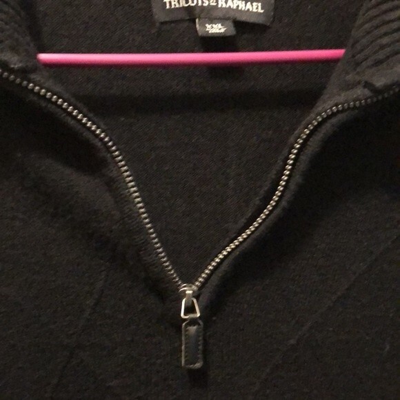 Tricots st Raphael quarter zip sweater size XXL - Picture 4 of 7